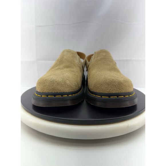 Dr. Martens Isham Desert Oasis Suede Mule Mens Size 11 Slip On Shoes Clogs Tan‎ main image 5